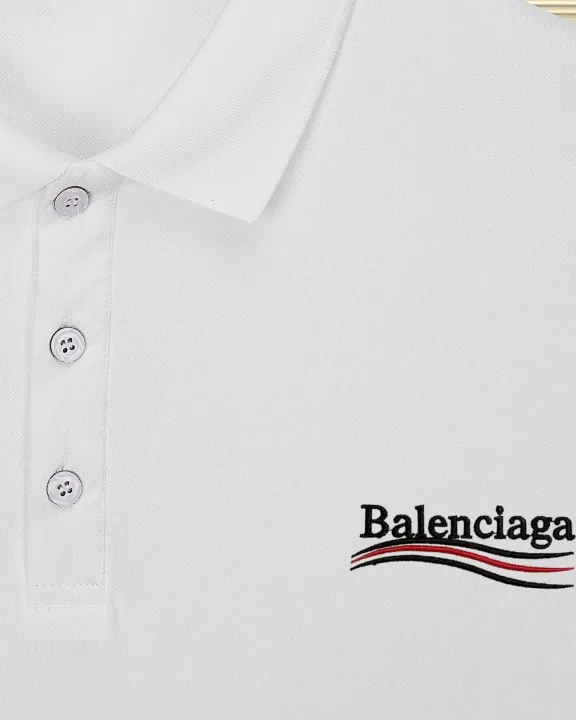 BALENCIAGA* Classic logo 🔥 POLO ✅ Quality ‼ ●100% ●50% 50% ● 200g ● ● 1：1 ● ●Size：M L XL XXL XXXL